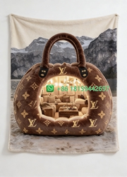 Louis Vuitton Throw Blankets